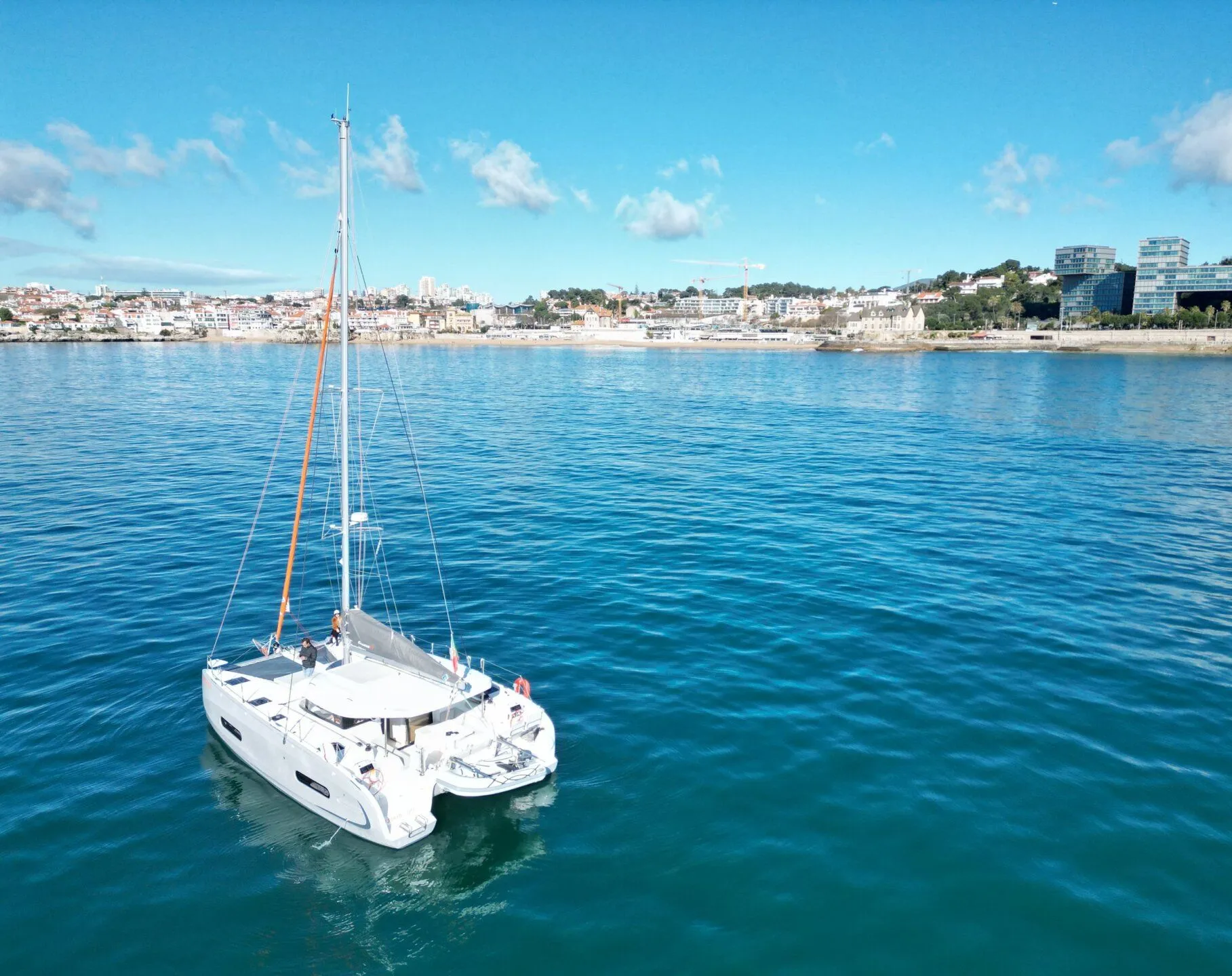 Explore Lisbon on a 11.39m Rental Catamaran