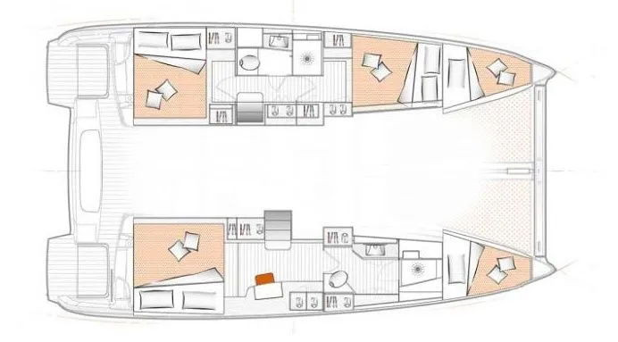 Explore Vodice on a 11.39m Rental Catamaran Excess 11