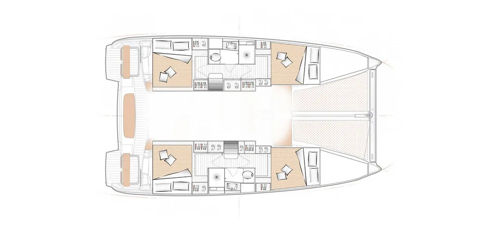11.42m Skiathos Town Catamaran Hire