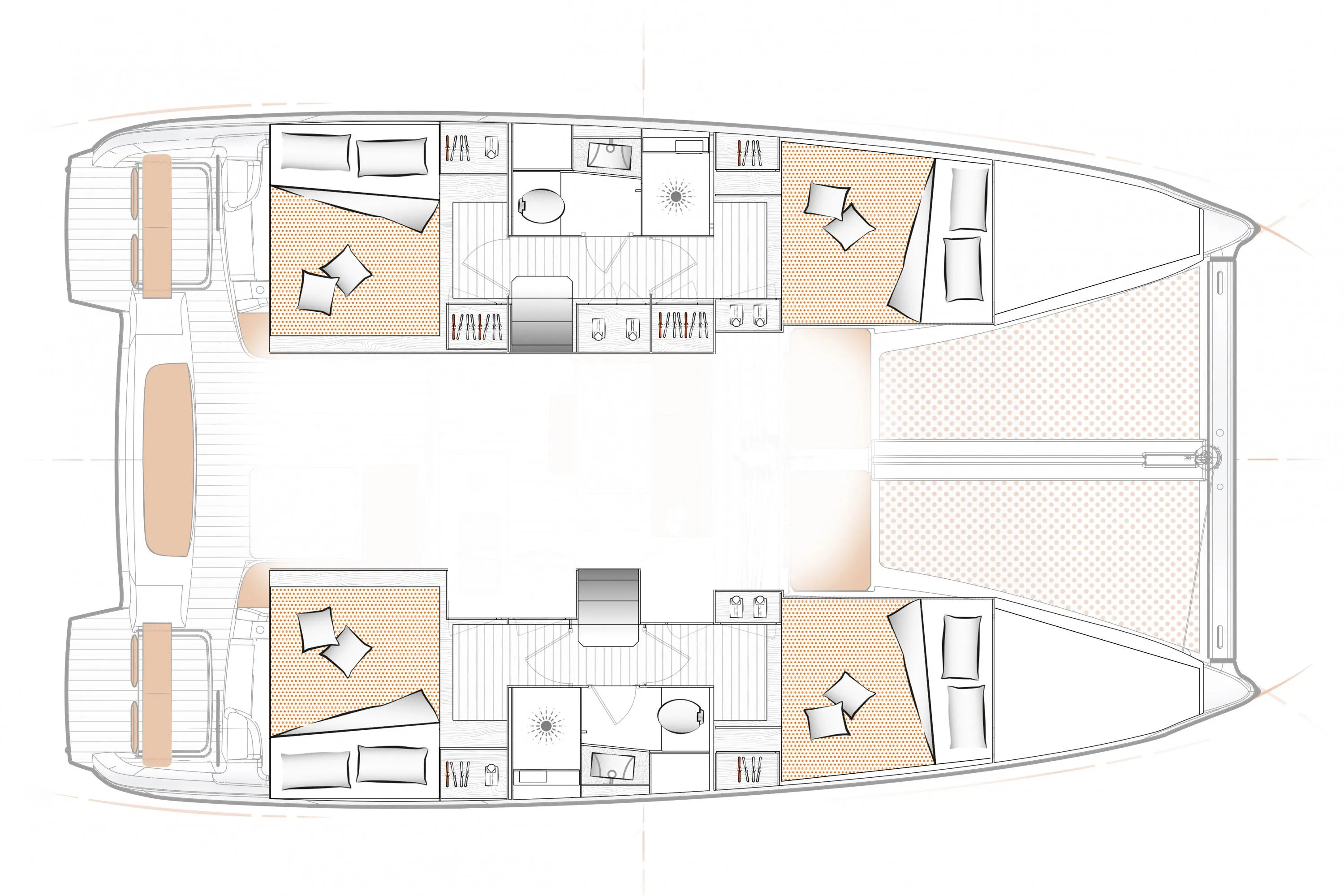 Rent a 11.27m Catamaran Excess 11 in Koolbaai