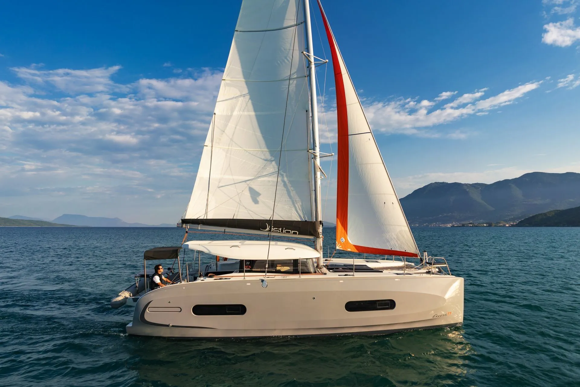 11.42m Lefkada 6 Cabin Catamaran Hire