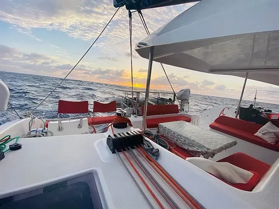 Explore Port d'Andratx on a 11.3m Excess 11 Catamaran Rental