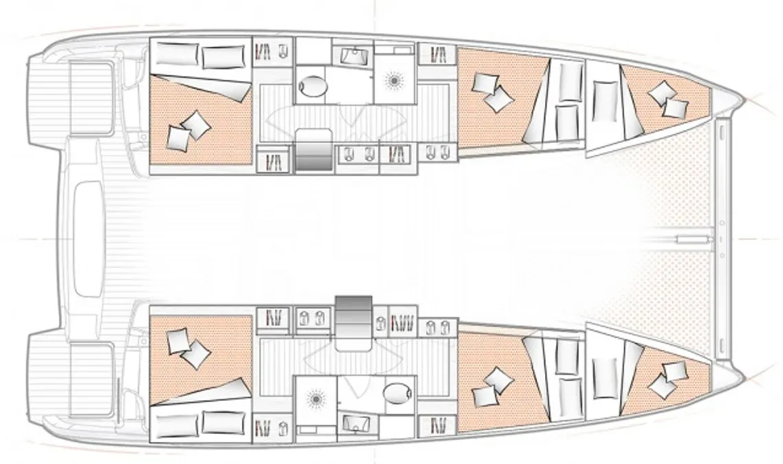 Explore Port d'Andratx on a 11.33m Rental Catamaran