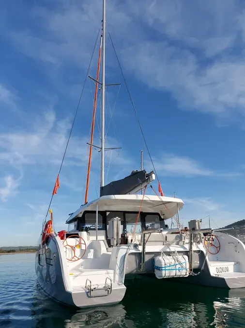 Explore Port d'Andratx on a 11.33m Rental Catamaran