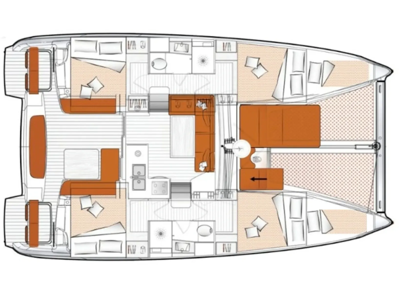 Charter a 11.3m Catamaran Excess 11 in Port d'Andratx