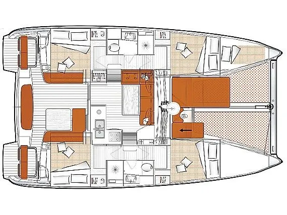 Charter a 11.33m Catamaran Excess 11 in Ibiza Town