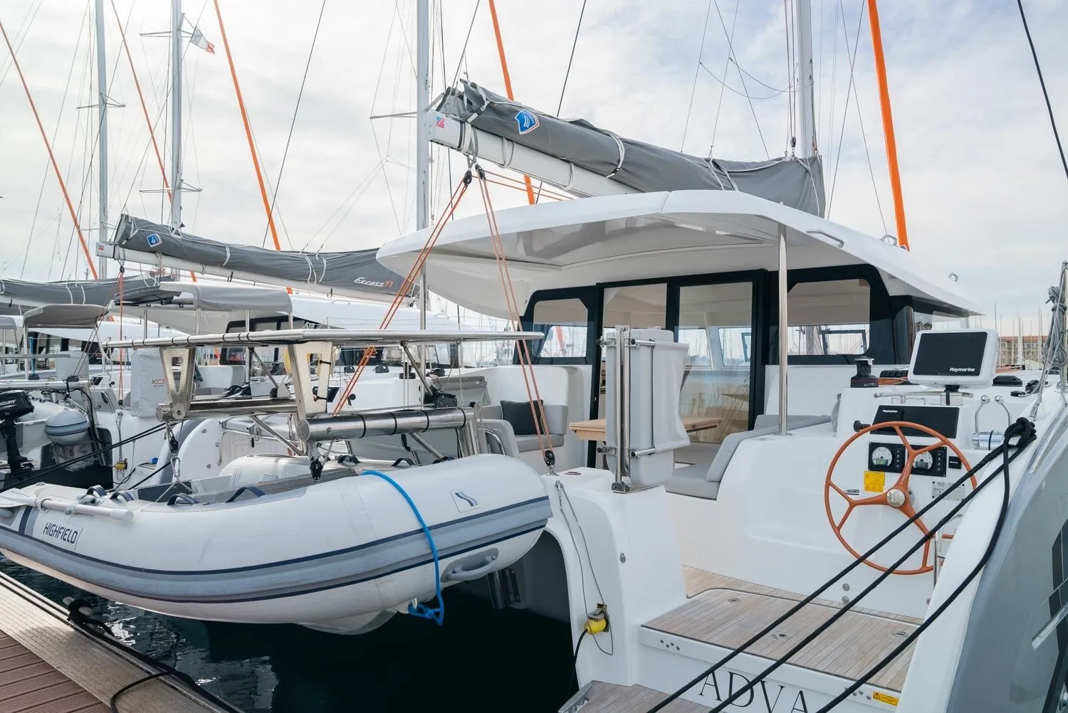 Explore Toulon on a 11.33m Rental Catamaran Excess 11