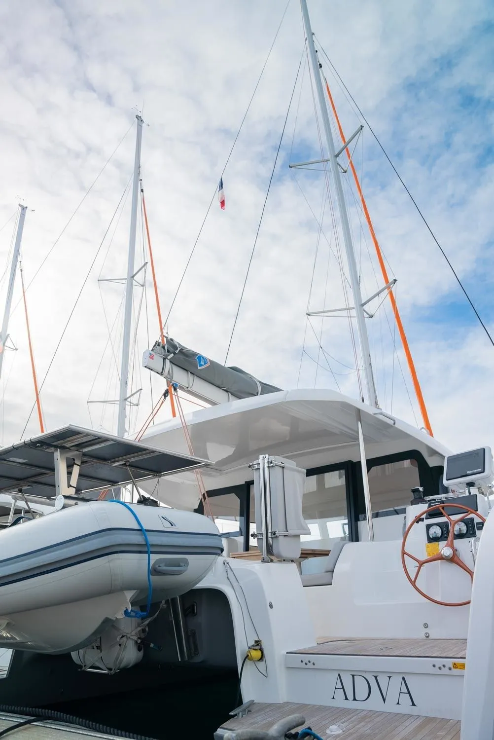 Explore Toulon on a 11.33m Rental Catamaran Excess 11