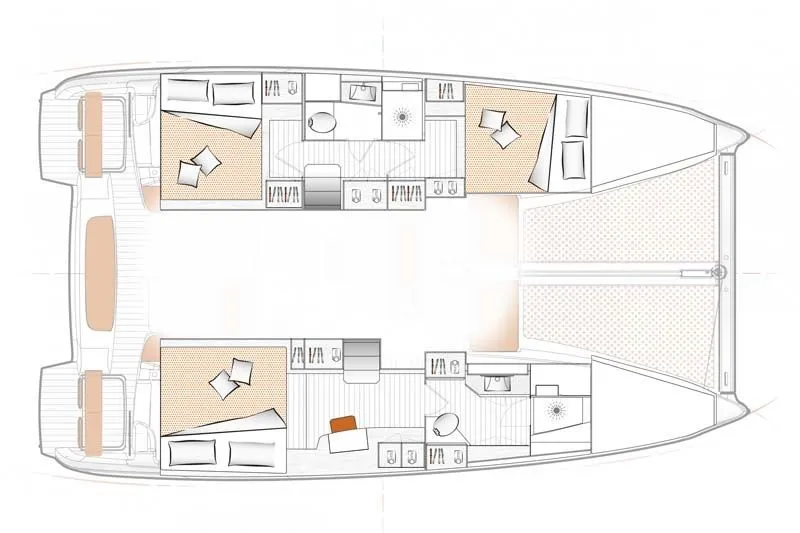 Explore Toulon on a 11.33m Rental Catamaran Excess 11