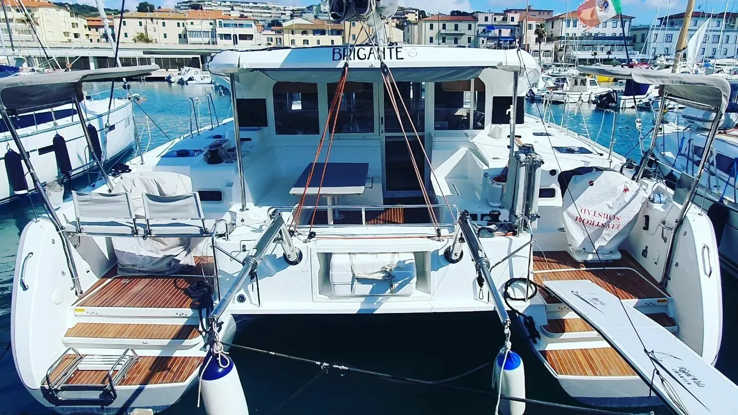 Rent a 11.74m 4 Cabin Catamaran in San Vincenzo