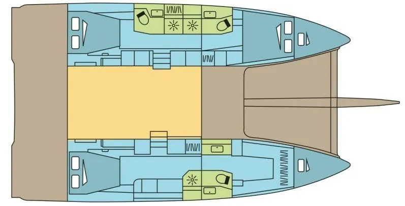 13.97m Anse Marcel Excess 14 Catamaran Hire
