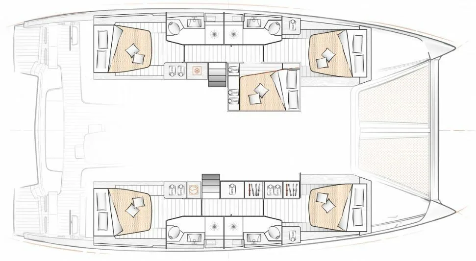 Rent a 15m Catamaran Excess 15 in Ibiza Town