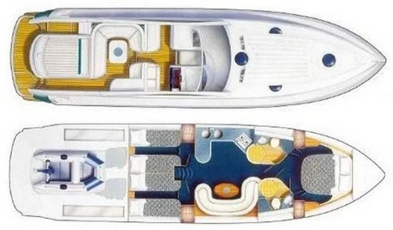 Explore Marbella on a 14.75m Fairline 48 Motor Yacht Rental