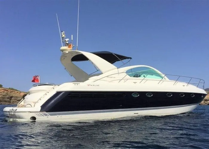 Explore Marbella on a 14.75m Fairline 48 Motor Yacht Rental