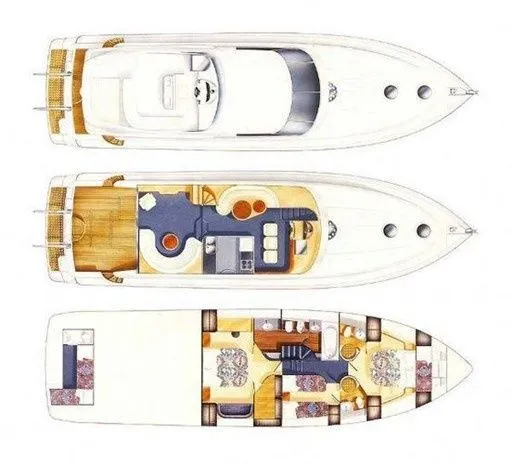 Vladivostok Kiralık Fairline 62 19.83m Motoryat