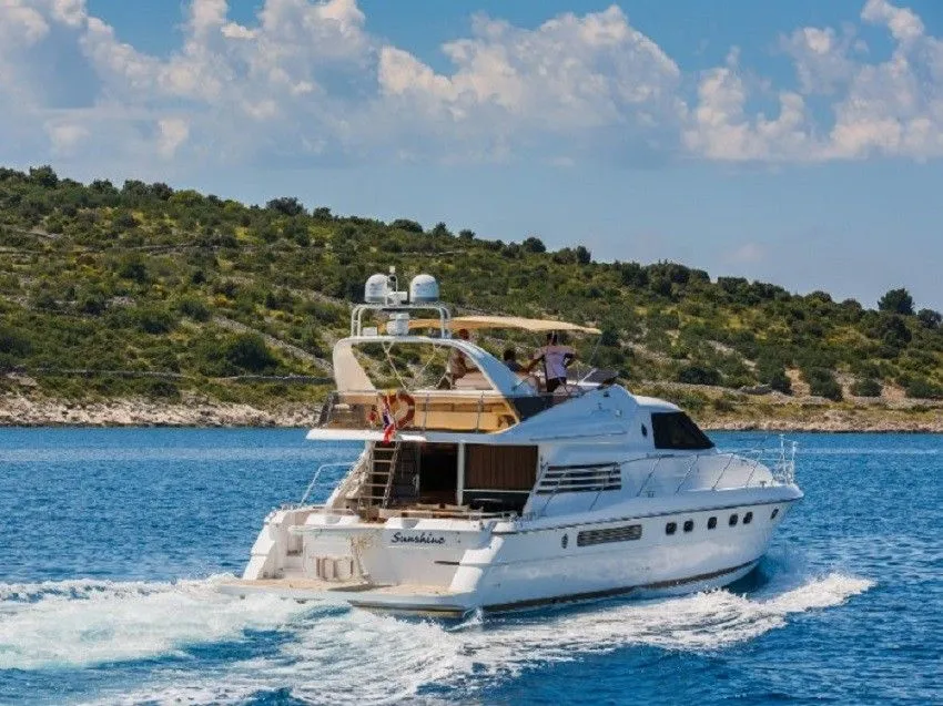 Explore Primošten on a 20.9m 5 Cabin Motor Yacht Rental