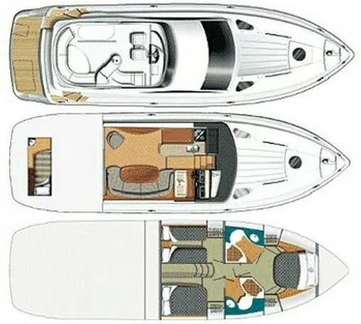 Rent a 15.25m Motor Yacht Fairline Phantom 46 in Gelendzhik