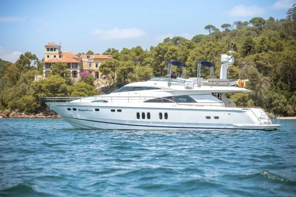 Explore Setúbal on a 22.68m 4 Cabin Motor Yacht Rental