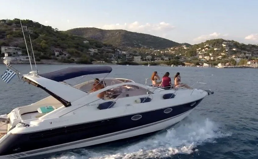 Explore Zakynthos Town on a 11.36m Rental Boat