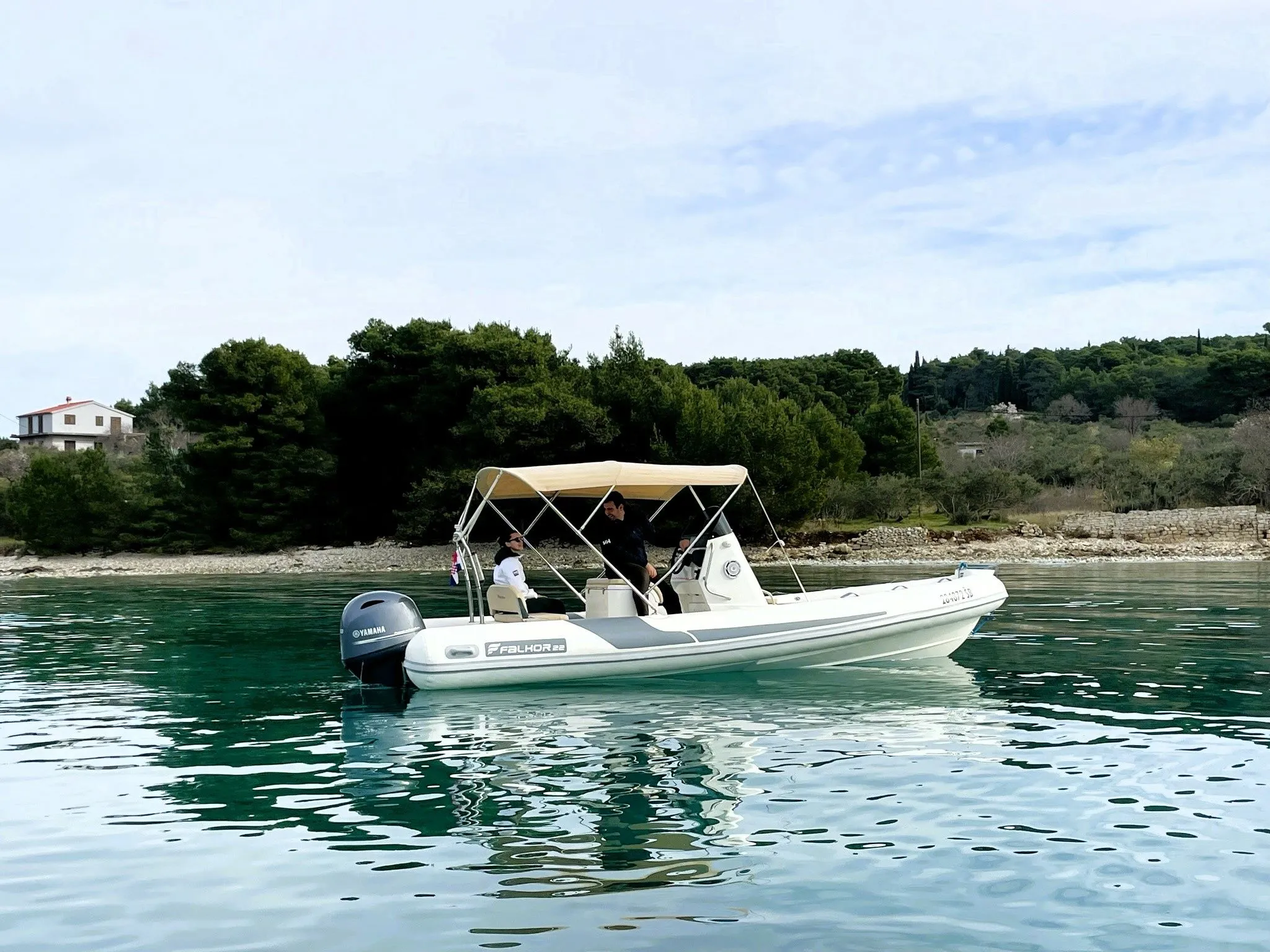 Explore Šibenik on a 6.49m Rental Falkor 22