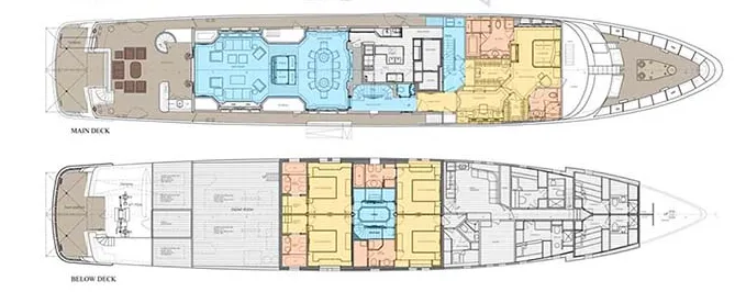 Explore Uturoa on a 49.68m Feadship 470 Motor Yacht Rental