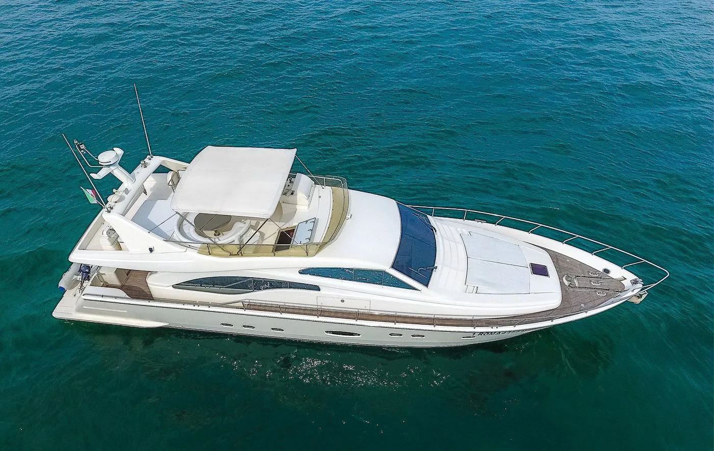 Charter a 21.2m Motor Yacht Ferretti 680 in Imperia