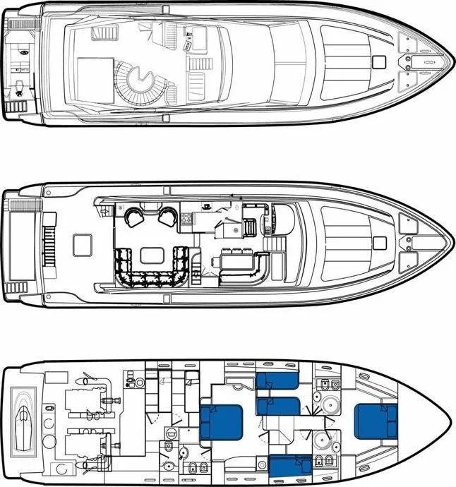 Charter a 21.2m Ferretti 680 Motor Yacht in Athens