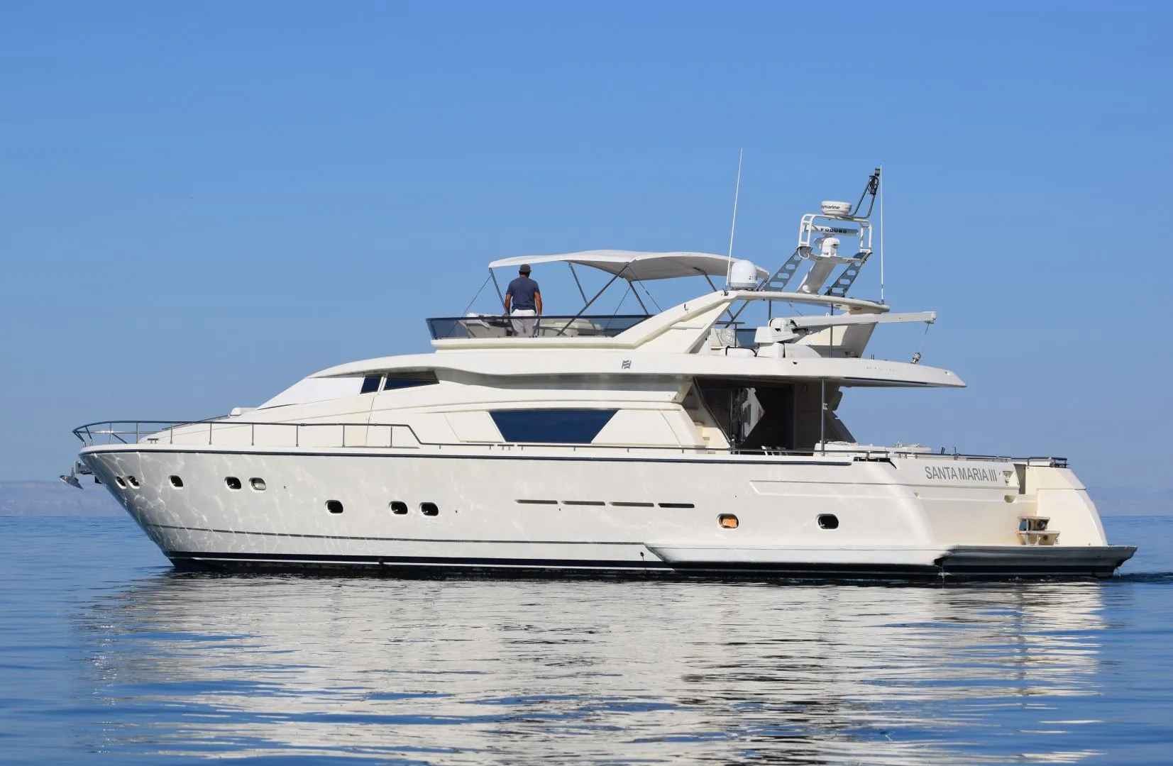 23.98m La Paz Motor Yacht Ferretti 80 Hire
