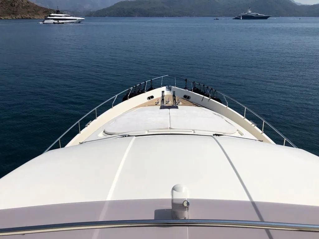 Ferretti Charter Boat