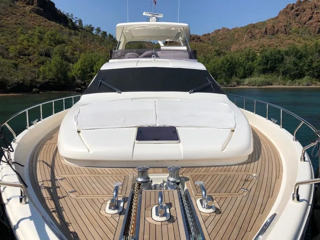 Ferretti Charter Boat