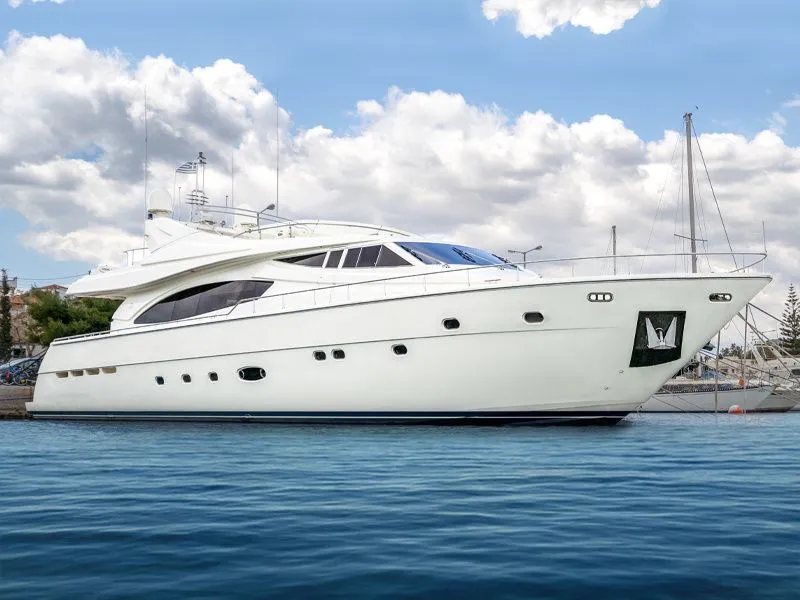 Explore Elliniko on a 27.03m Rental Motor Yacht