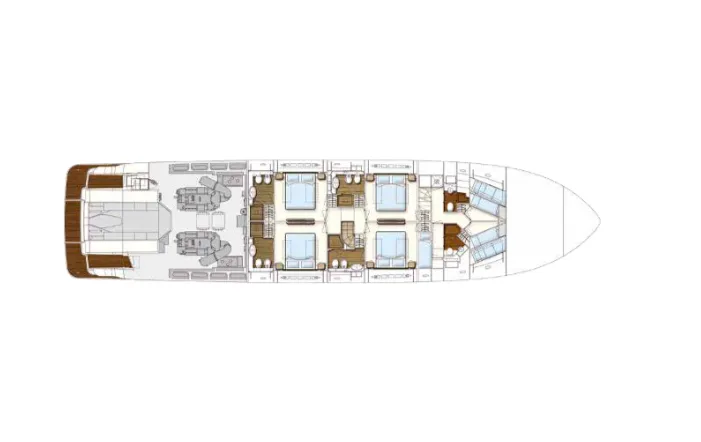 Explore Herceg Novi on a 29.2m Ferretti 960 Motor Yacht Rental