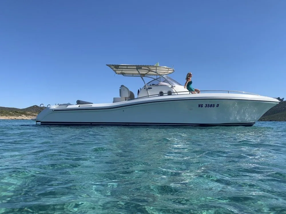 11m Cagliari Firebird F36 Motor Yacht Hire