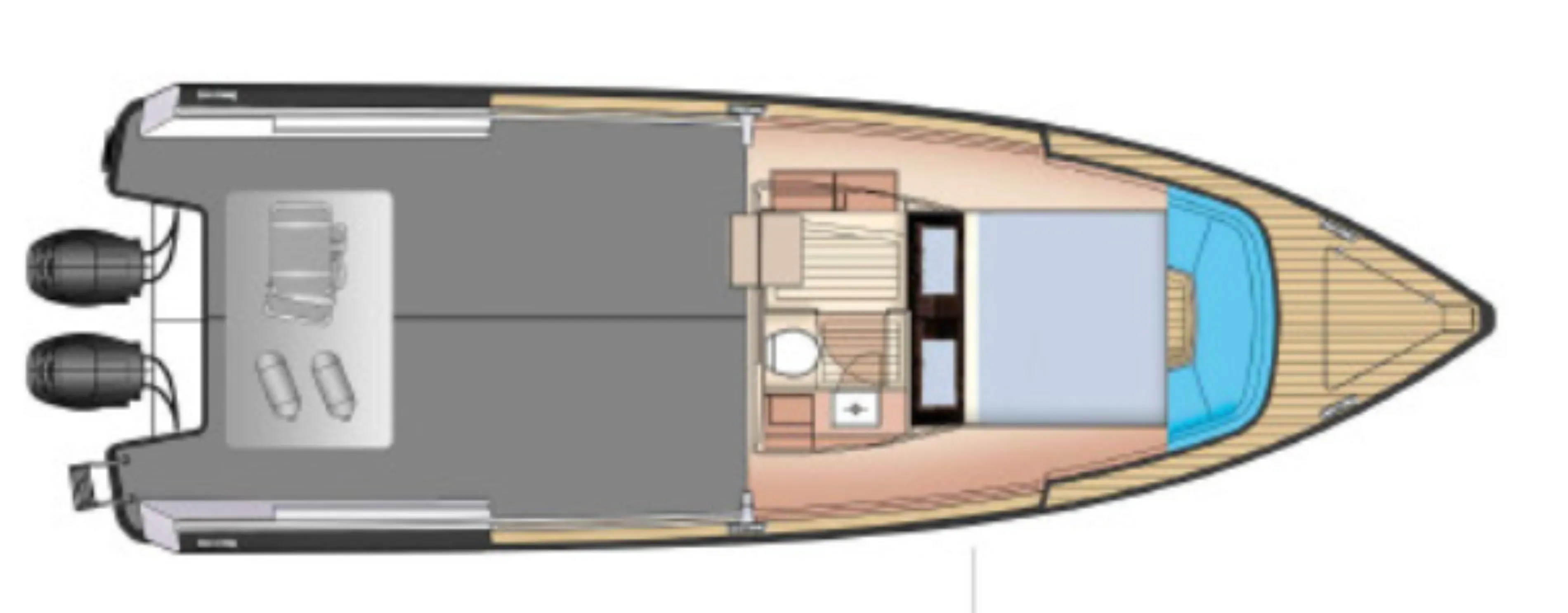 Charter a 11.4m Motor Yacht Fjord 36 in El Toro