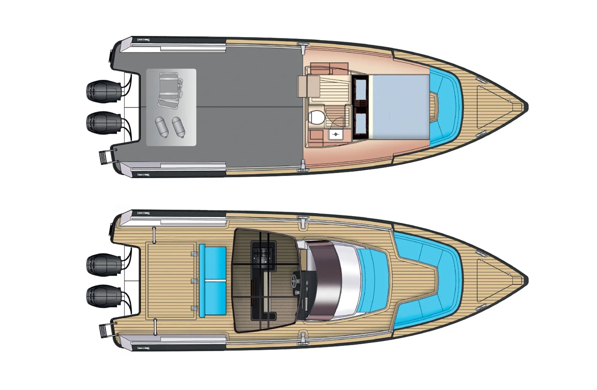 Explore Mykonos City on a 12m Rental Boat