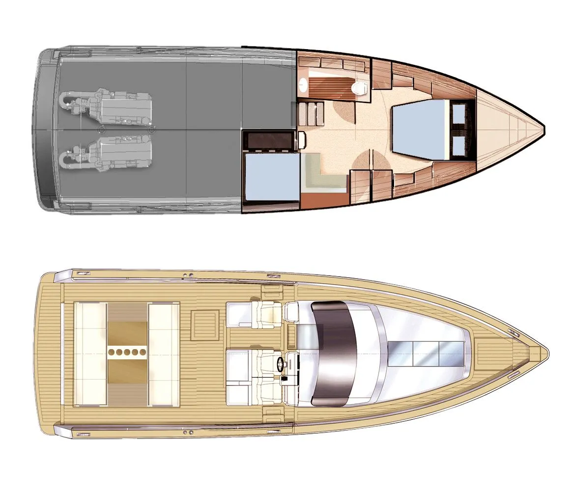 Explore Port de Soller on a 12m Rental Motor Yacht
