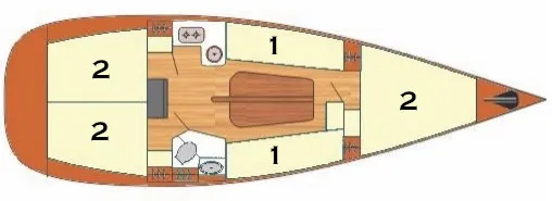Nikczemnik Charter Boat - 2