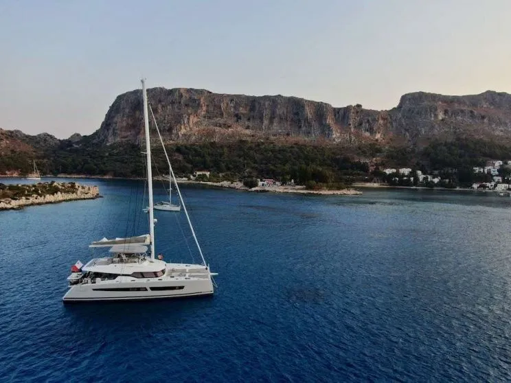 Explore Rotoava on a 19.49m Fountaine Pajot Alegria 67 Catamaran Rental