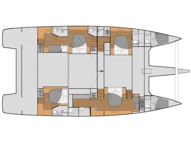 Explore Barcelona on a 20.36m Rental Catamaran