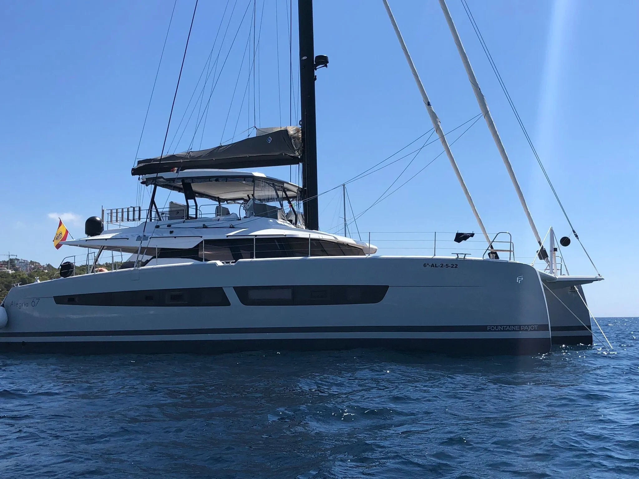 Explore Barcelona on a 20.36m Rental Catamaran
