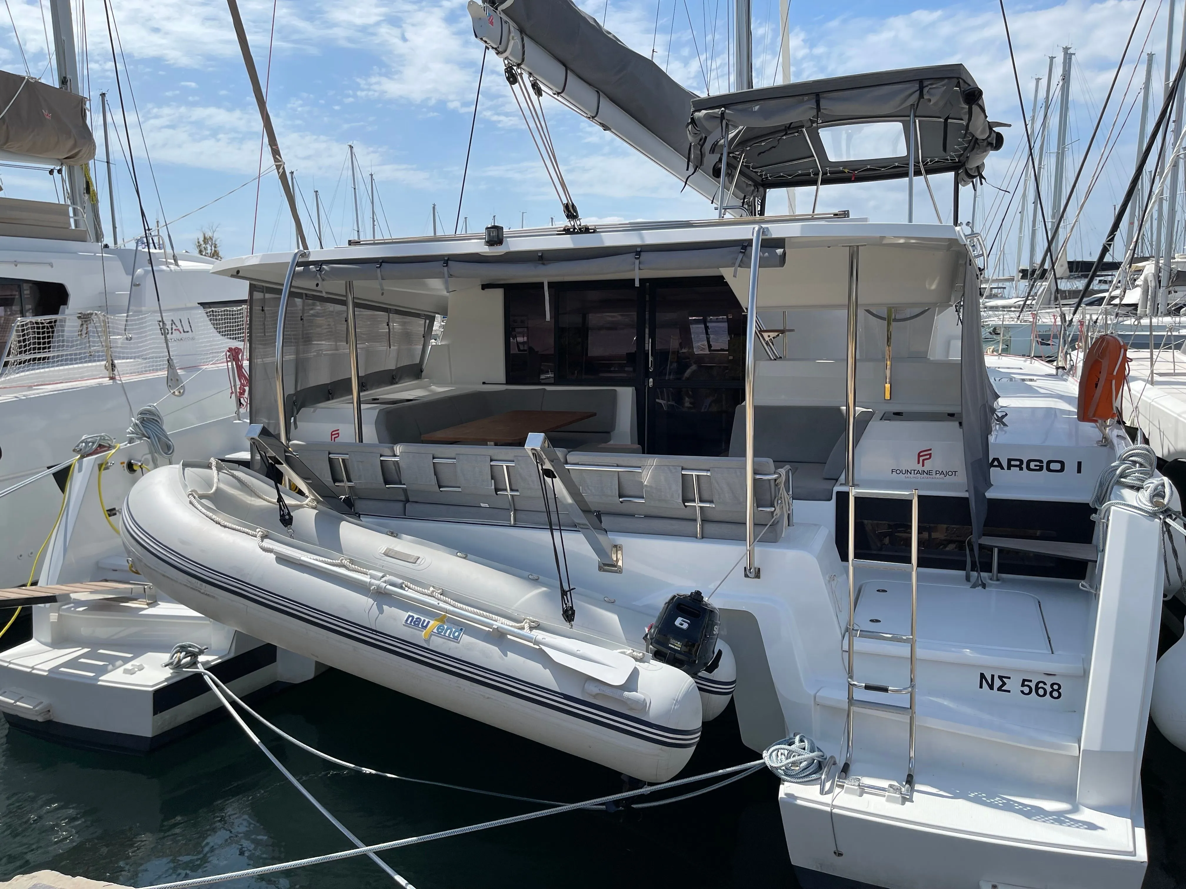 Charter a 12.58m 6 Cabin Catamaran in Parikia