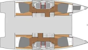 12.49m Castellammare di Stabia Fountaine Pajot Astrea 42 Catamaran Hire