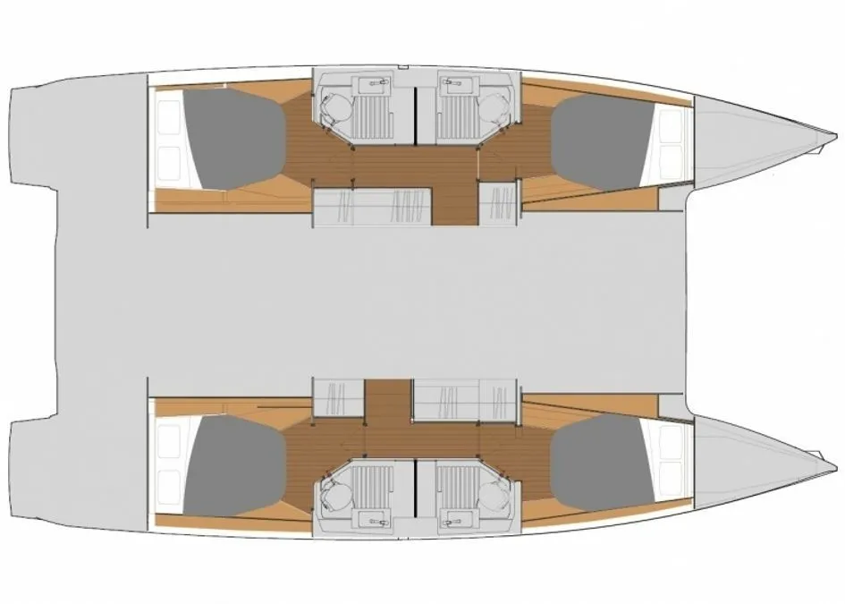 Explore Skradin on a 12.58m Fountaine Pajot Astrea 42 Catamaran Rental
