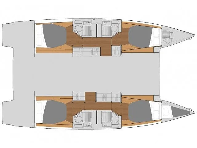 Rent a 12.58m Fountaine Pajot Astrea 42 Catamaran in Taranto
