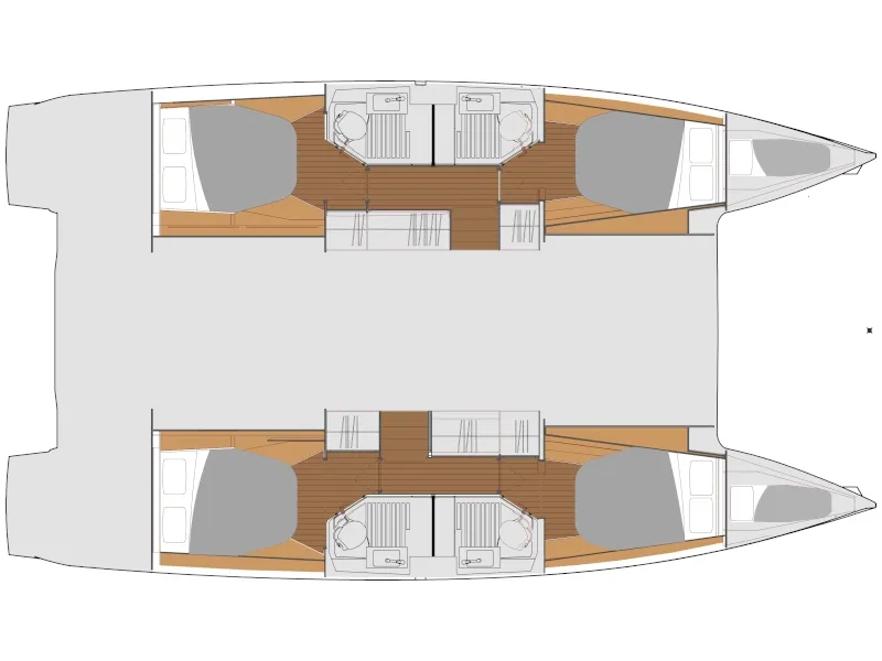 Rent a 12.58m 6 Cabin Catamaran in Bormes-les-Mimosas