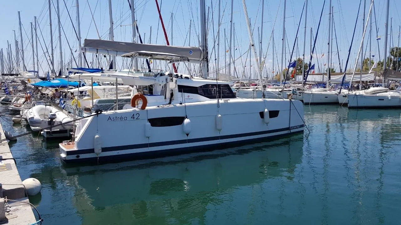 12.58m Salamina Fountaine Pajot Astrea 42 Catamaran Hire