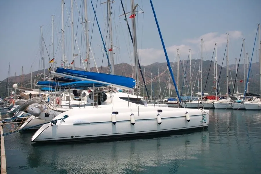 11.6m Marmaris Catamaran Fountaine Pajot Athena 38 Hire
