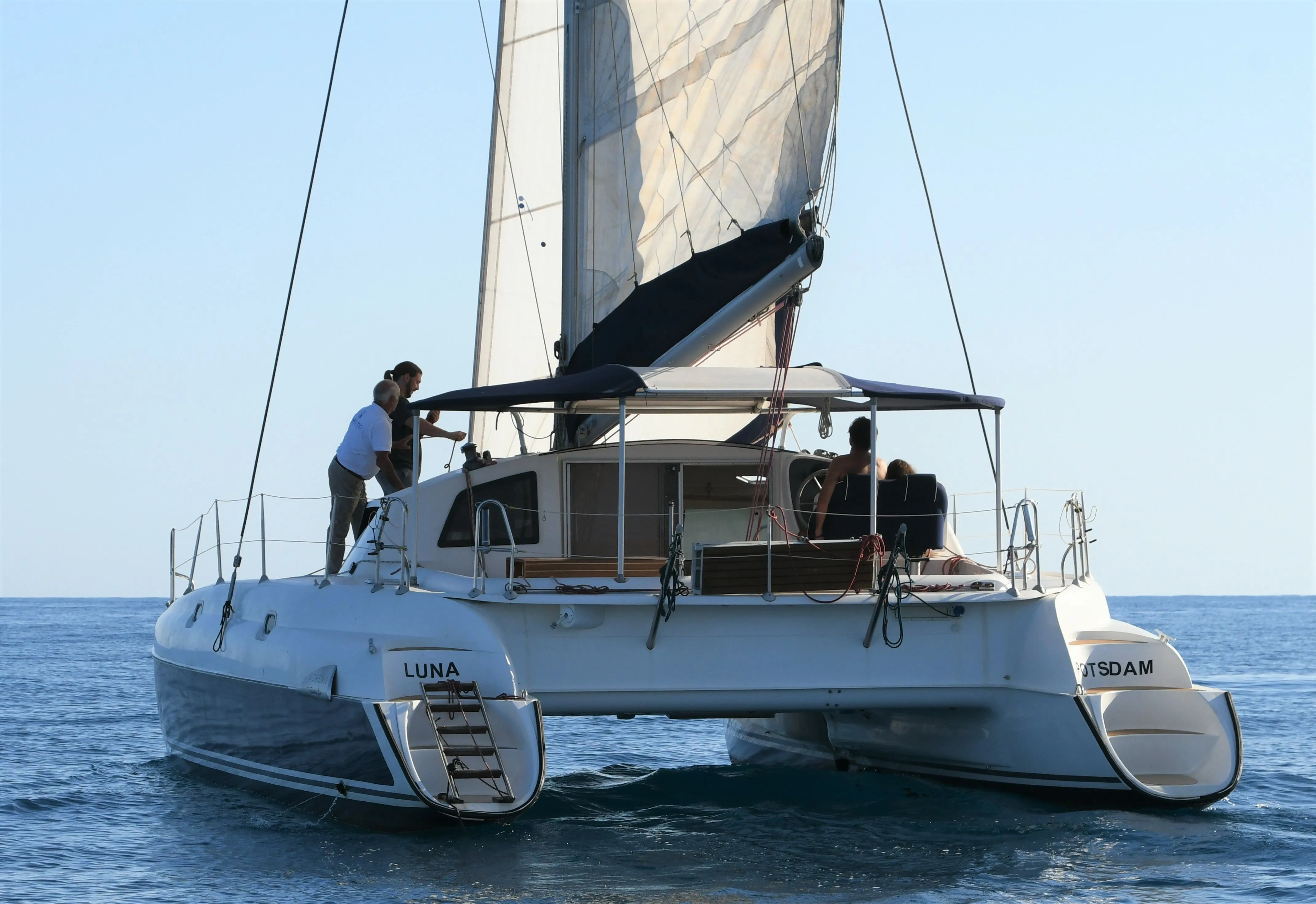 Explore Benalmádena on a 11.6m Fountaine Pajot Athena 38 Catamaran Rental