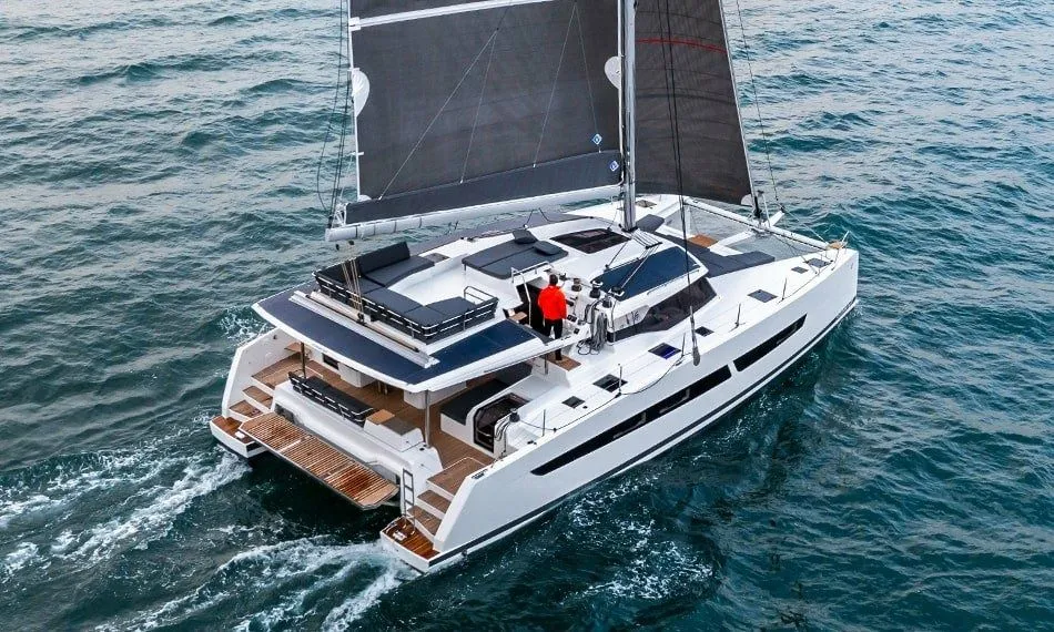 Charter a 15.54m Catamaran Fountaine Pajot Aura 51 in Road Town