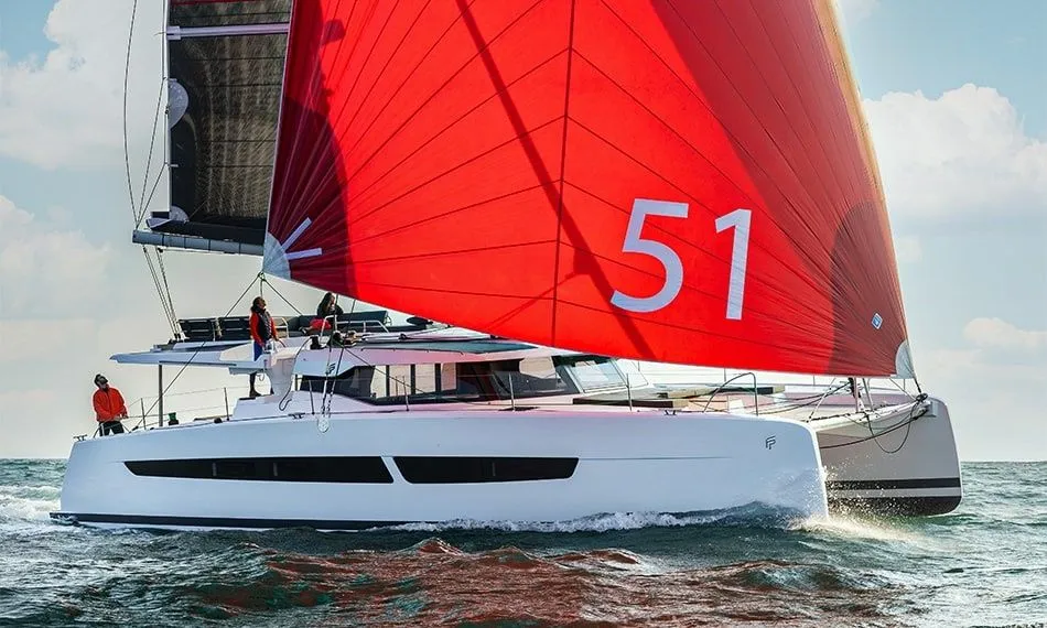 15.54m Saint-Raphaël Fountaine Pajot Aura 51 Hire